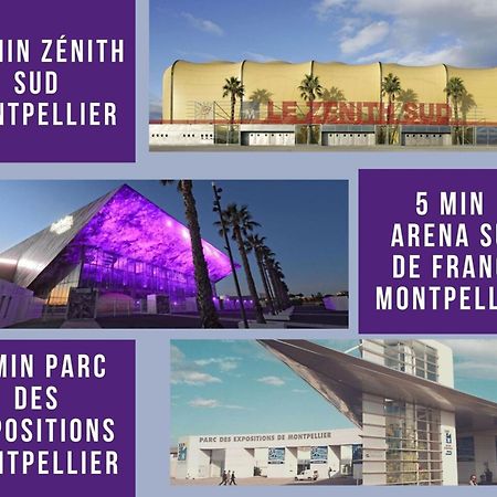T2 Cubano Montpellier Parking Proche Plages Exterior photo